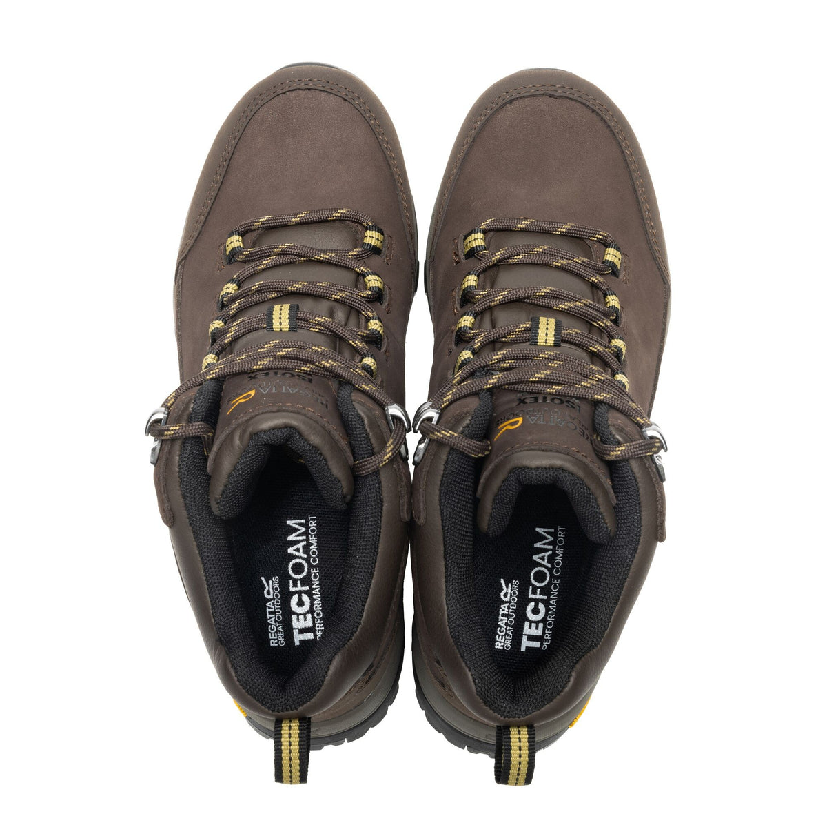 Chestnut - Lifestyle - Regatta Womens-Ladies Burrell II Leather Walking Boots
