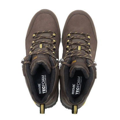 Chestnut - Lifestyle - Regatta Womens-Ladies Burrell II Leather Walking Boots