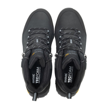 Black - Lifestyle - Regatta Womens-Ladies Burrell II Leather Walking Boots