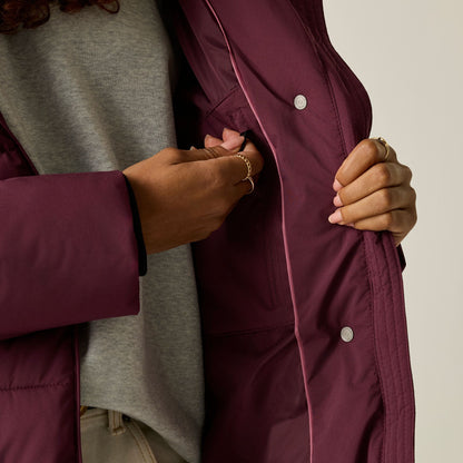 Fig - Close up - Regatta Womens-Ladies Nehiala Quilted Jacket