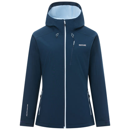 Navy Skyway - Front - Regatta Womens-Ladies Highton Stretch Padded Jacket