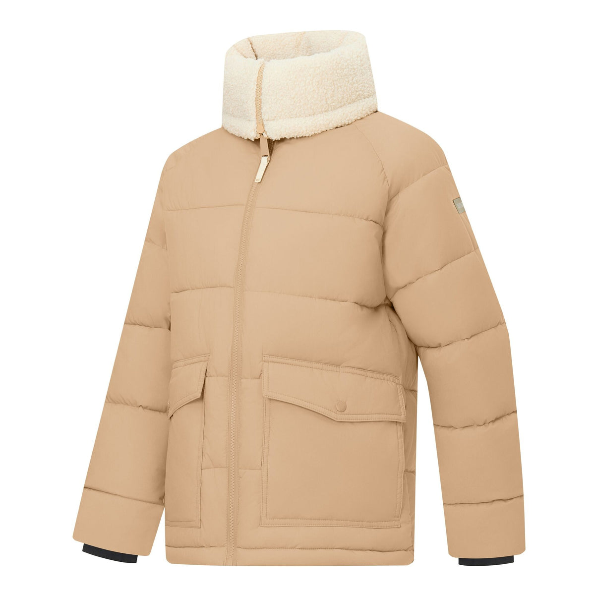 Barleycorn-Light Vanilla - Side - Regatta Womens-Ladies Kayana Padded Jacket