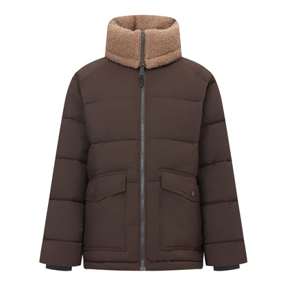 Dark Chocolate-Mocha - Front - Regatta Womens-Ladies Kayana Padded Jacket