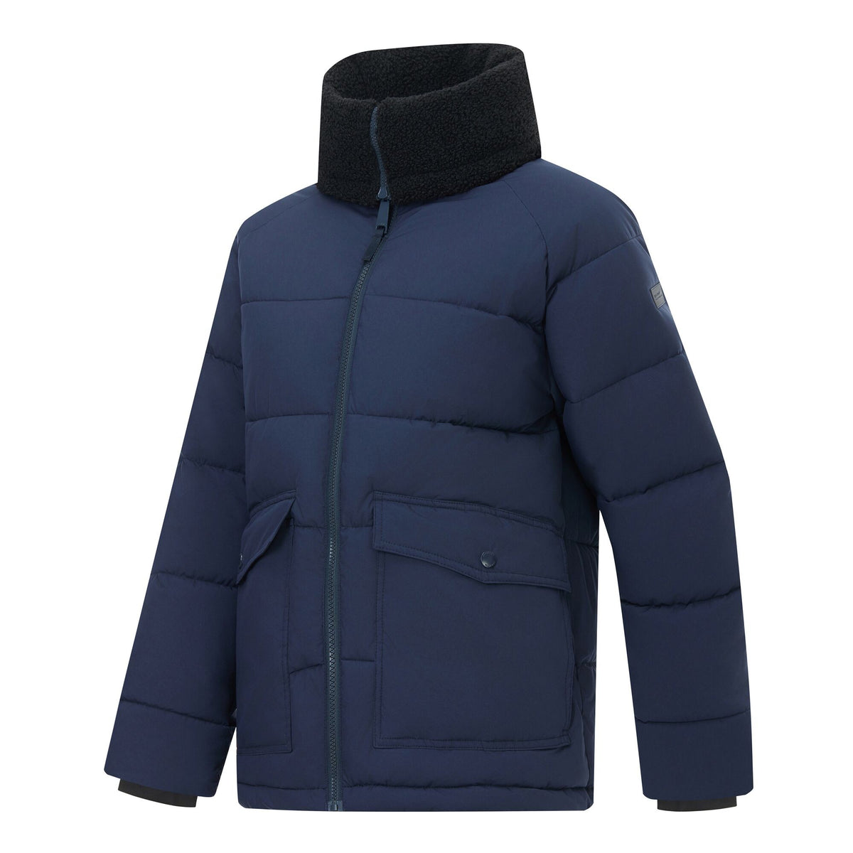 Navy - Side - Regatta Womens-Ladies Kayana Padded Jacket
