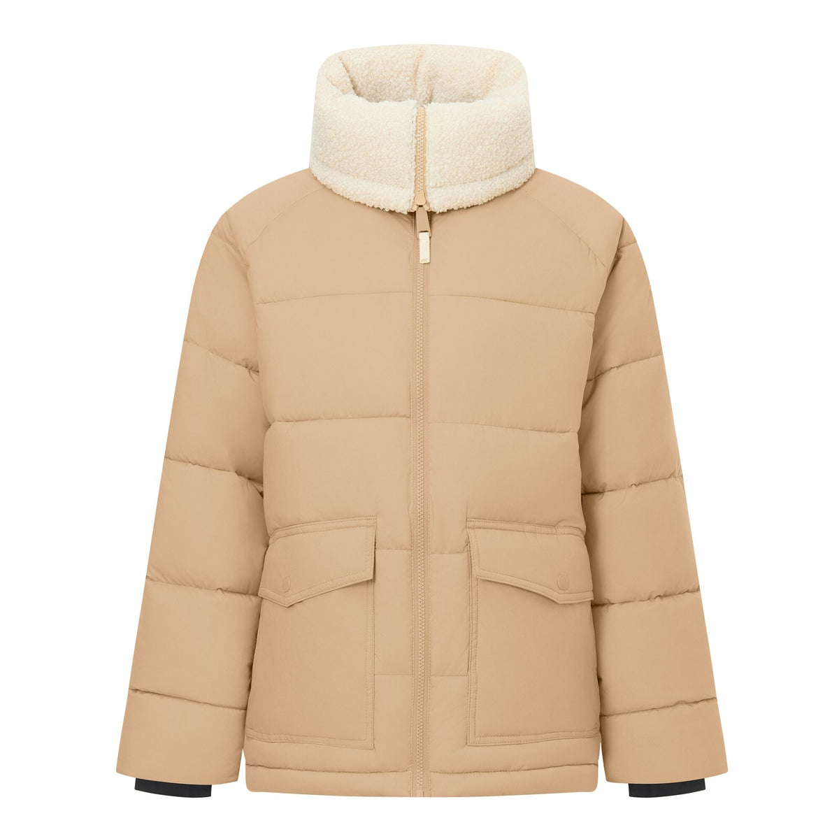 Barleycorn-Light Vanilla - Front - Regatta Womens-Ladies Kayana Padded Jacket