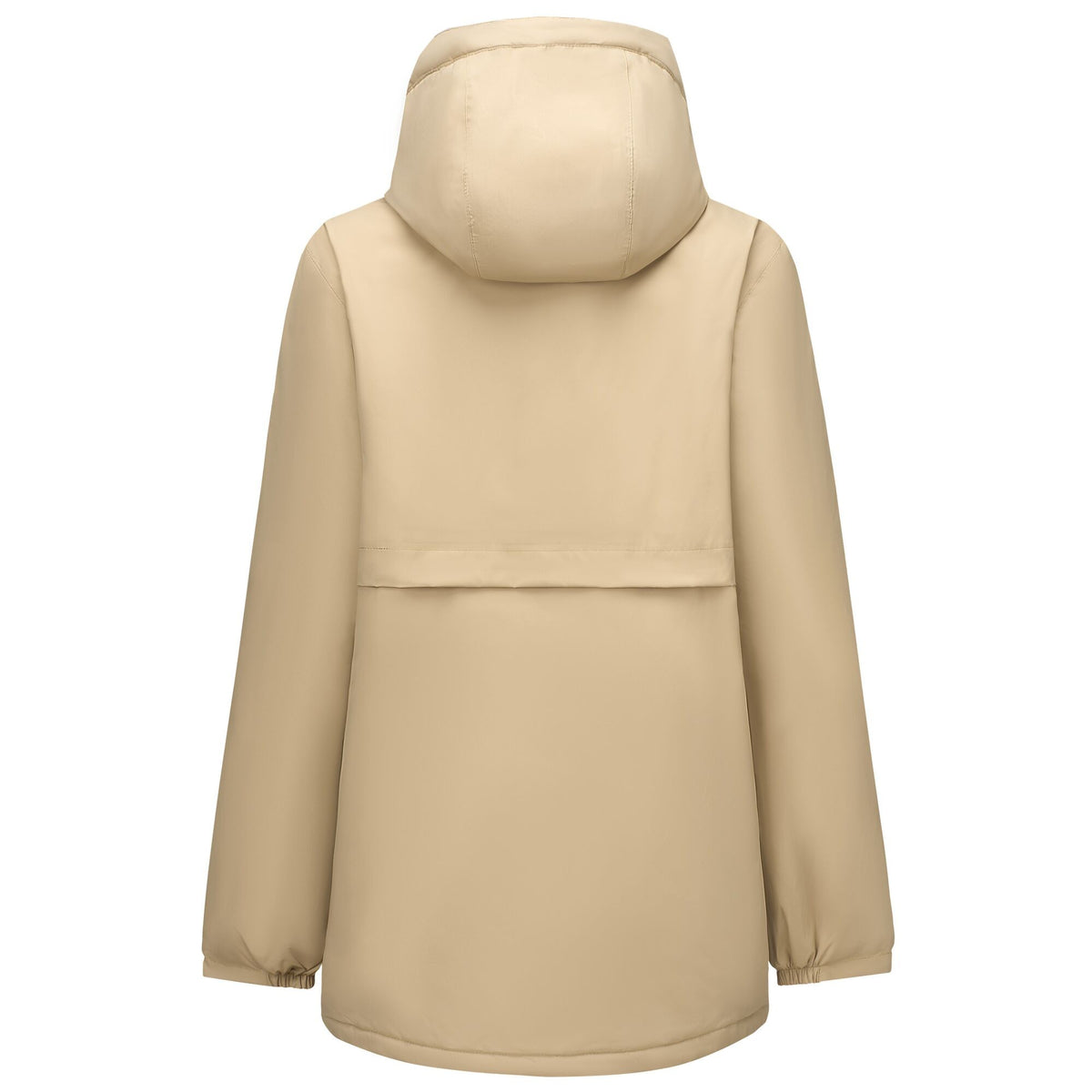 Barleycorn-Light Vanilla - Back - Regatta Womens-Ladies Brielly Waterproof Jacket