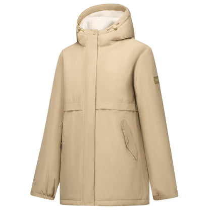 Barleycorn-Light Vanilla - Side - Regatta Womens-Ladies Brielly Waterproof Jacket