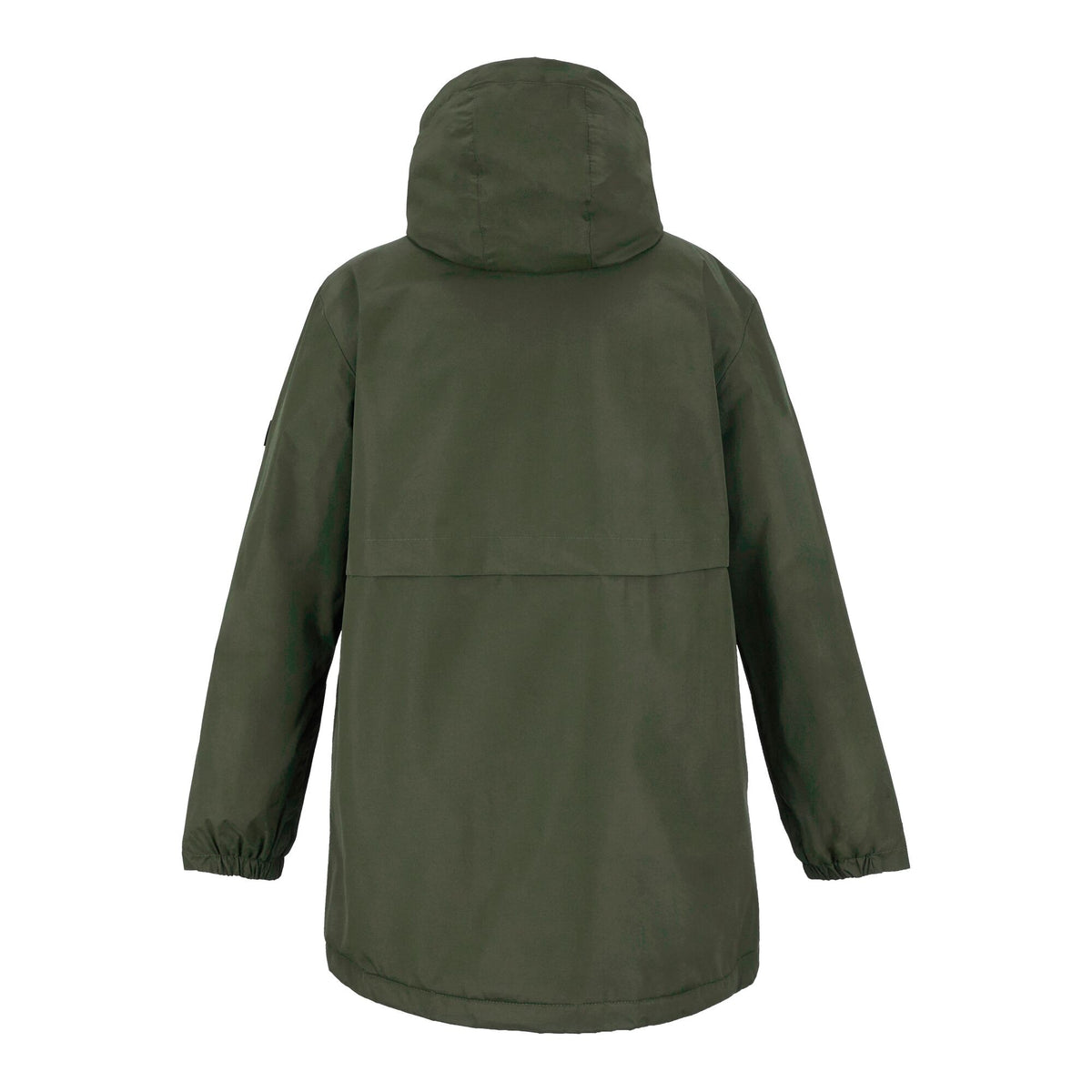 Dark Khaki-Black - Back - Regatta Womens-Ladies Brielly Waterproof Jacket