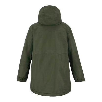 Dark Khaki-Black - Back - Regatta Womens-Ladies Brielly Waterproof Jacket