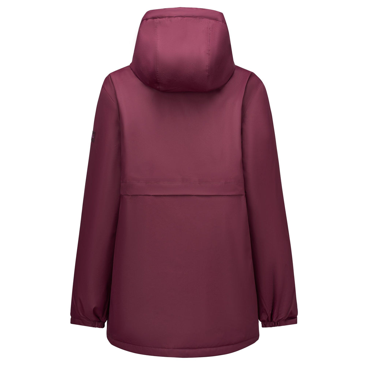 Fig-Black - Back - Regatta Womens-Ladies Brielly Waterproof Jacket