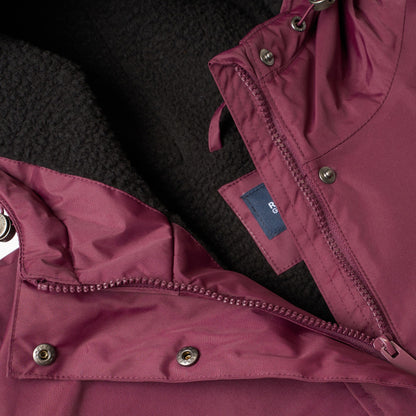 Fig-Black - Pack Shot - Regatta Womens-Ladies Brielly Waterproof Jacket