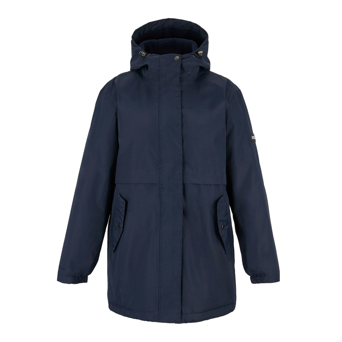 Navy - Front - Regatta Womens-Ladies Brielly Waterproof Jacket
