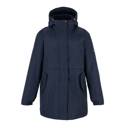 Navy - Front - Regatta Womens-Ladies Brielly Waterproof Jacket