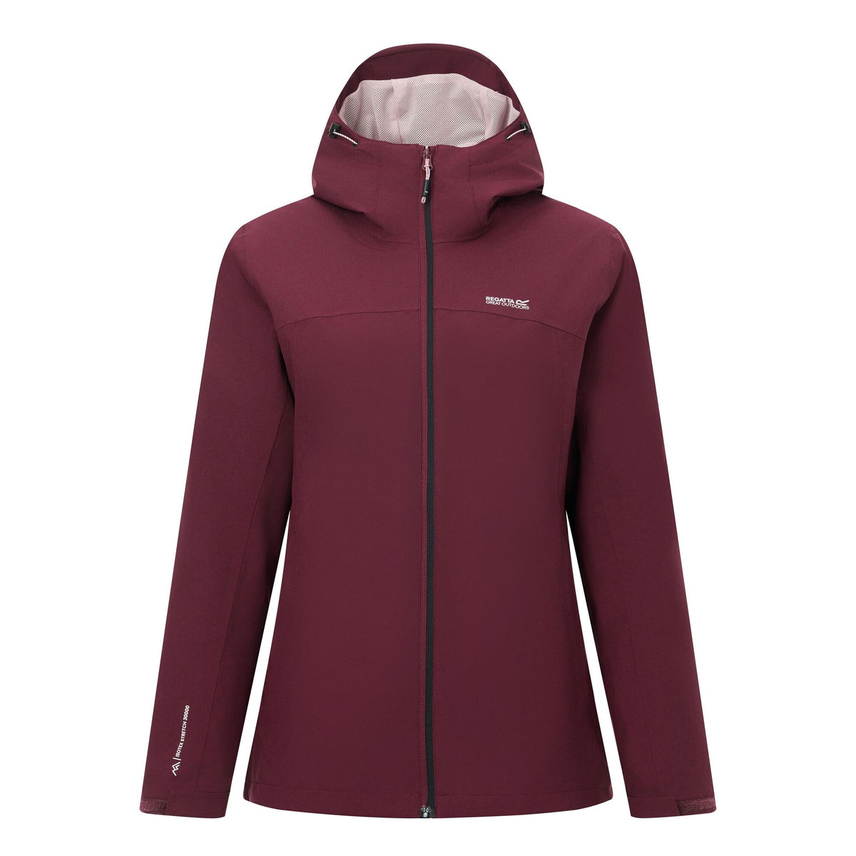 Fig - Front - Regatta Womens-Ladies Wentwood 3 in 1 Jacket