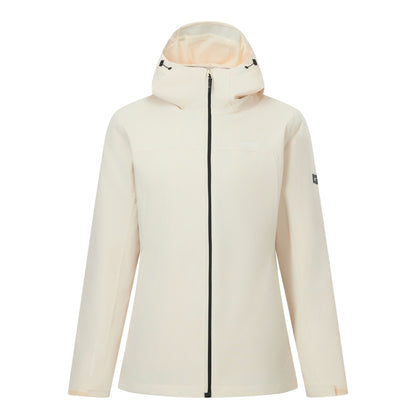 Light Vanilla - Front - Regatta Womens-Ladies Wentwood 3 in 1 Jacket