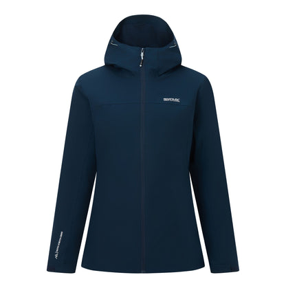 Navy - Front - Regatta Womens-Ladies Wentwood 3 in 1 Jacket