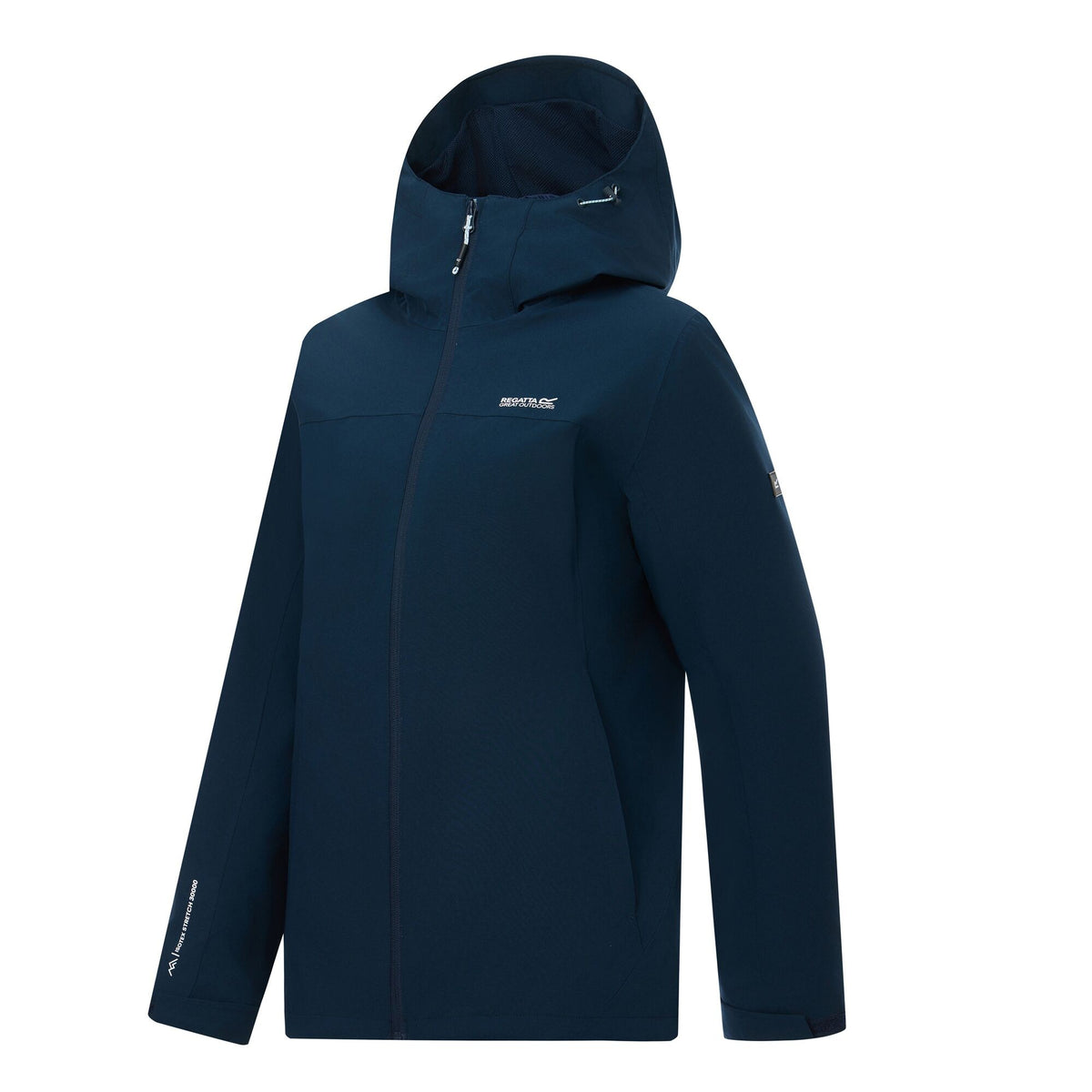 Navy - Side - Regatta Womens-Ladies Wentwood 3 in 1 Jacket