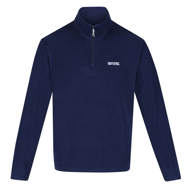 Moonlight Denim - Front - Regatta Great Outdoors Mens Thompson Half Zip Fleece Top