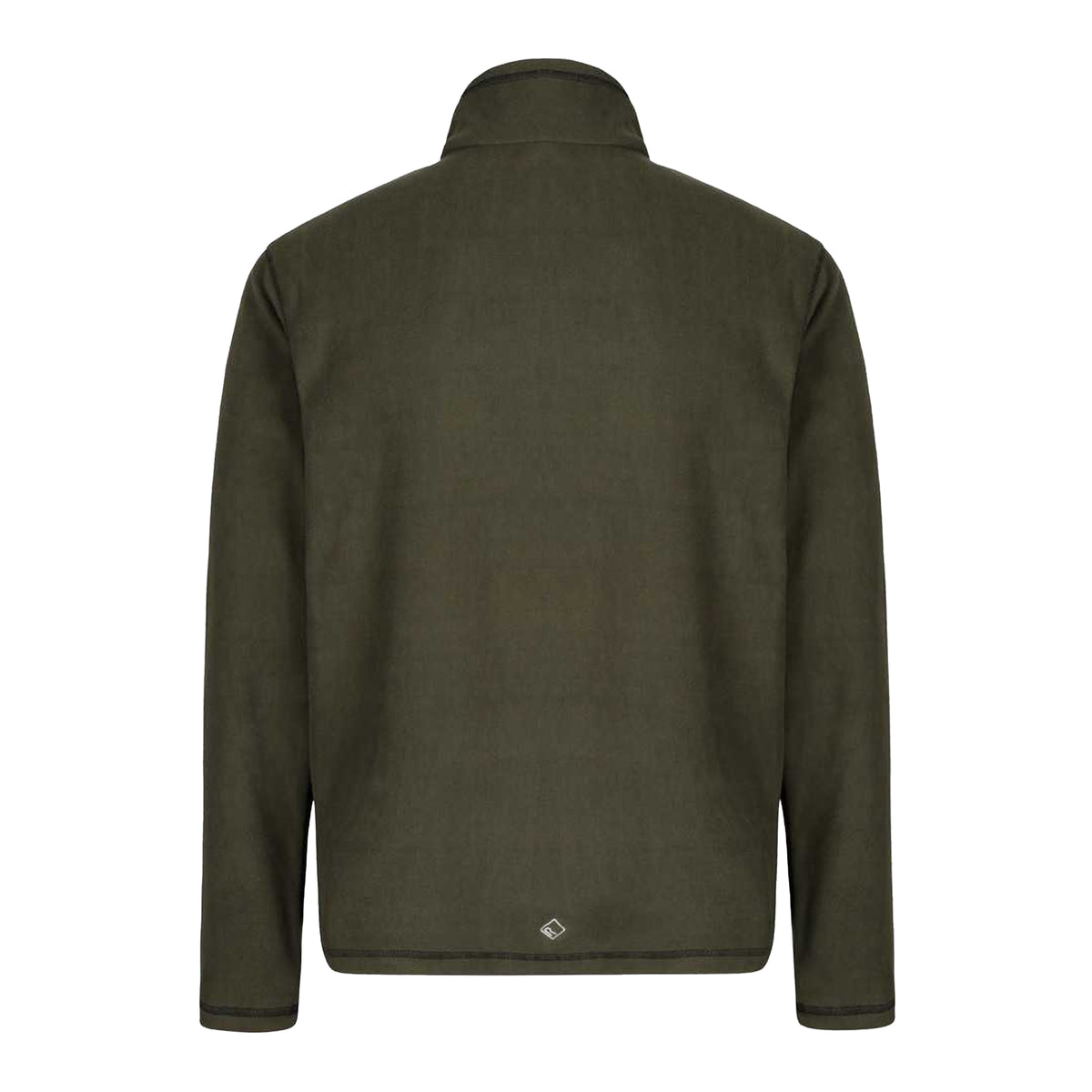 Dark Khaki - Back - Regatta Great Outdoors Mens Thompson Half Zip Fleece Top