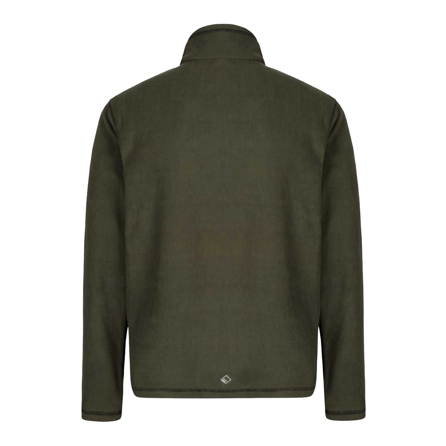 Dark Khaki - Back - Regatta Great Outdoors Mens Thompson Half Zip Fleece Top