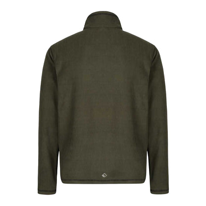 Dark Khaki - Back - Regatta Great Outdoors Mens Thompson Half Zip Fleece Top
