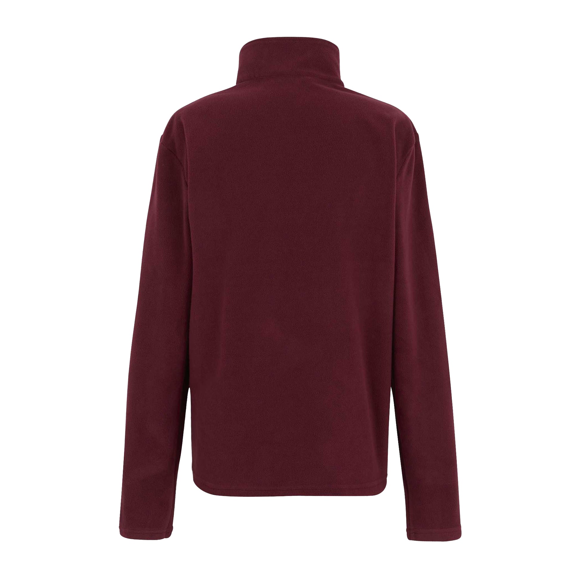 Dark Maroon - Back - Regatta Great Outdoors Mens Thompson Half Zip Fleece Top