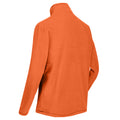 Burnt Orange - Side - Regatta Great Outdoors Mens Thompson Half Zip Fleece Top