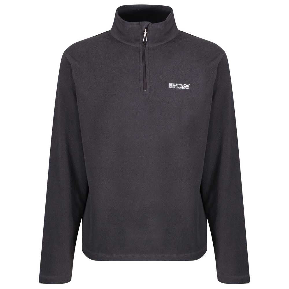 Iron - Front - Regatta Great Outdoors Mens Thompson Half Zip Fleece Top