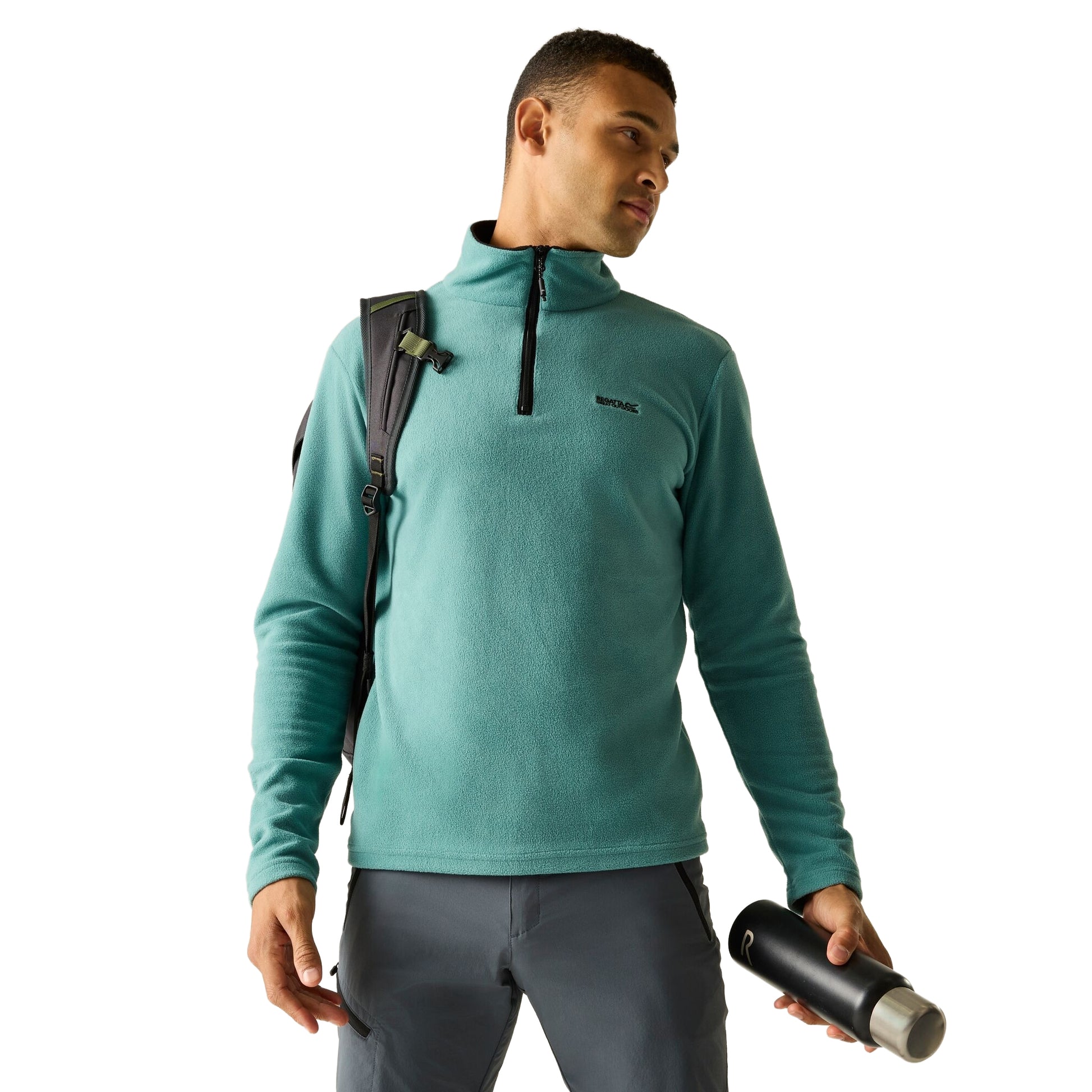 Arctic - Lifestyle - Regatta Great Outdoors Mens Thompson Half Zip Fleece Top