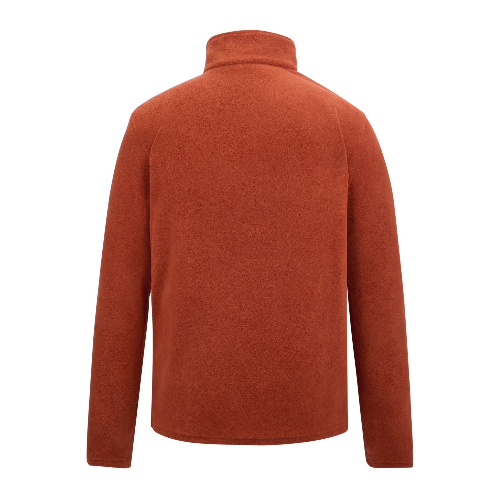 Brick - Back - Regatta Great Outdoors Mens Thompson Half Zip Fleece Top