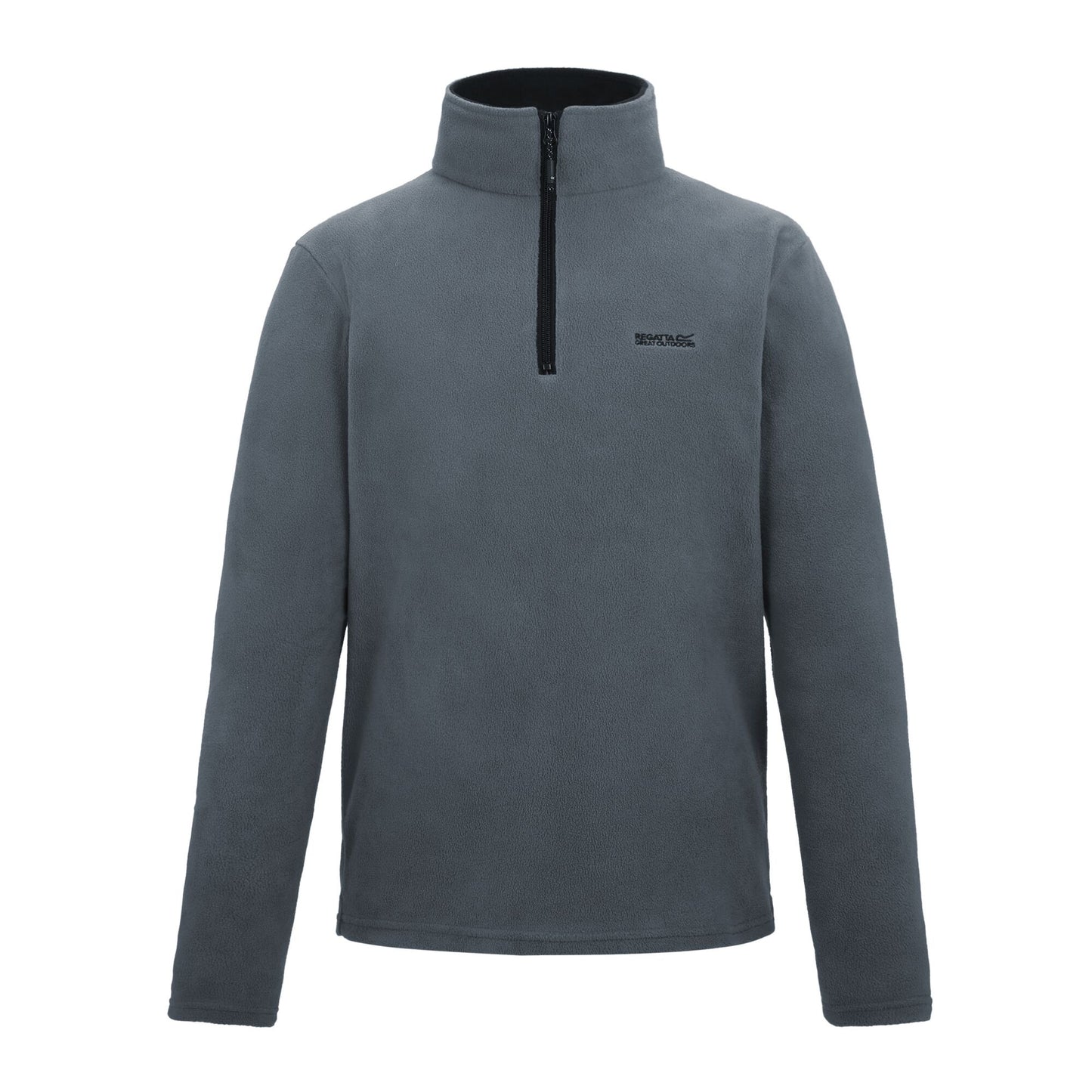Dark Storm - Front - Regatta Great Outdoors Mens Thompson Half Zip Fleece Top