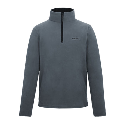 Dark Storm - Front - Regatta Great Outdoors Mens Thompson Half Zip Fleece Top