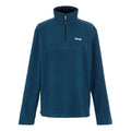 Moonlight Denim-Navy - Front - Regatta Great Outdoors Mens Thompson Half Zip Fleece Top