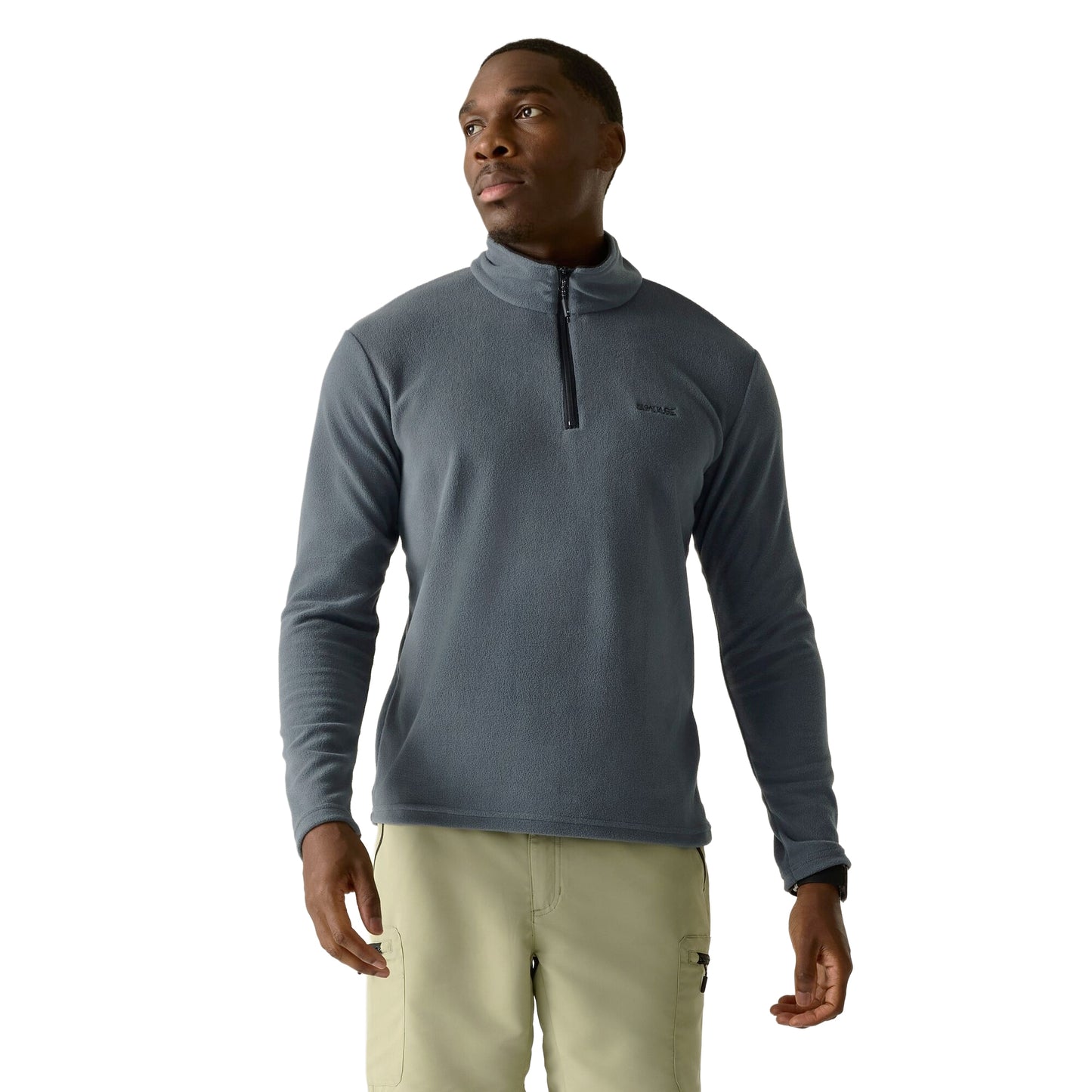 Dark Storm - Lifestyle - Regatta Great Outdoors Mens Thompson Half Zip Fleece Top