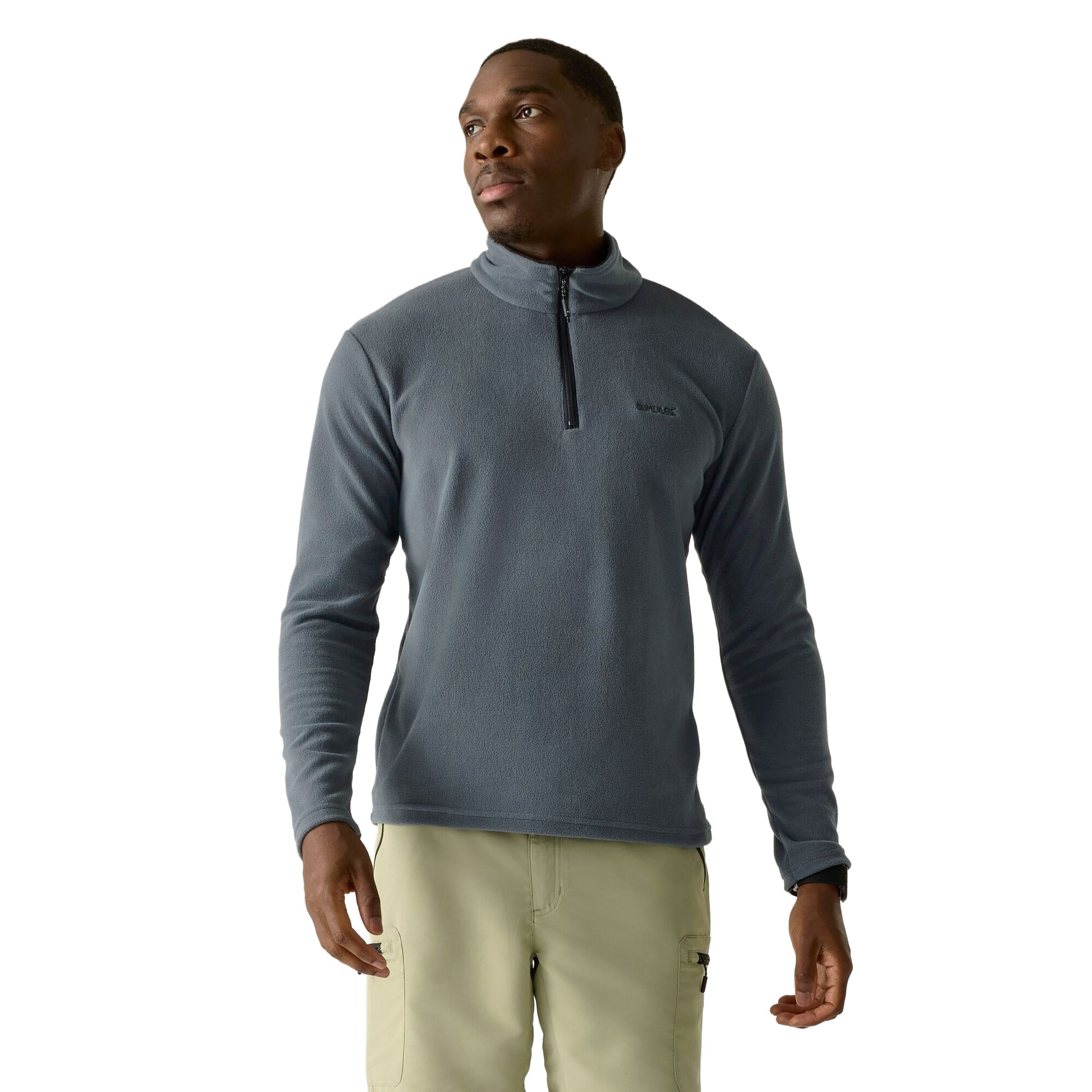 Dark Storm - Lifestyle - Regatta Great Outdoors Mens Thompson Half Zip Fleece Top