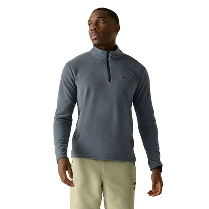 Dark Storm - Lifestyle - Regatta Great Outdoors Mens Thompson Half Zip Fleece Top