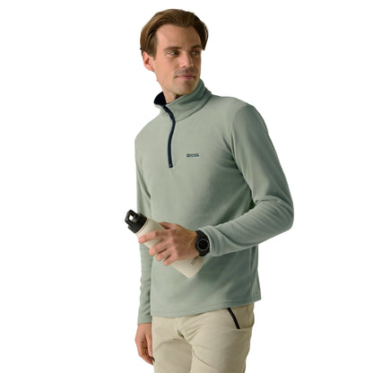 Light Sage - Lifestyle - Regatta Great Outdoors Mens Thompson Half Zip Fleece Top