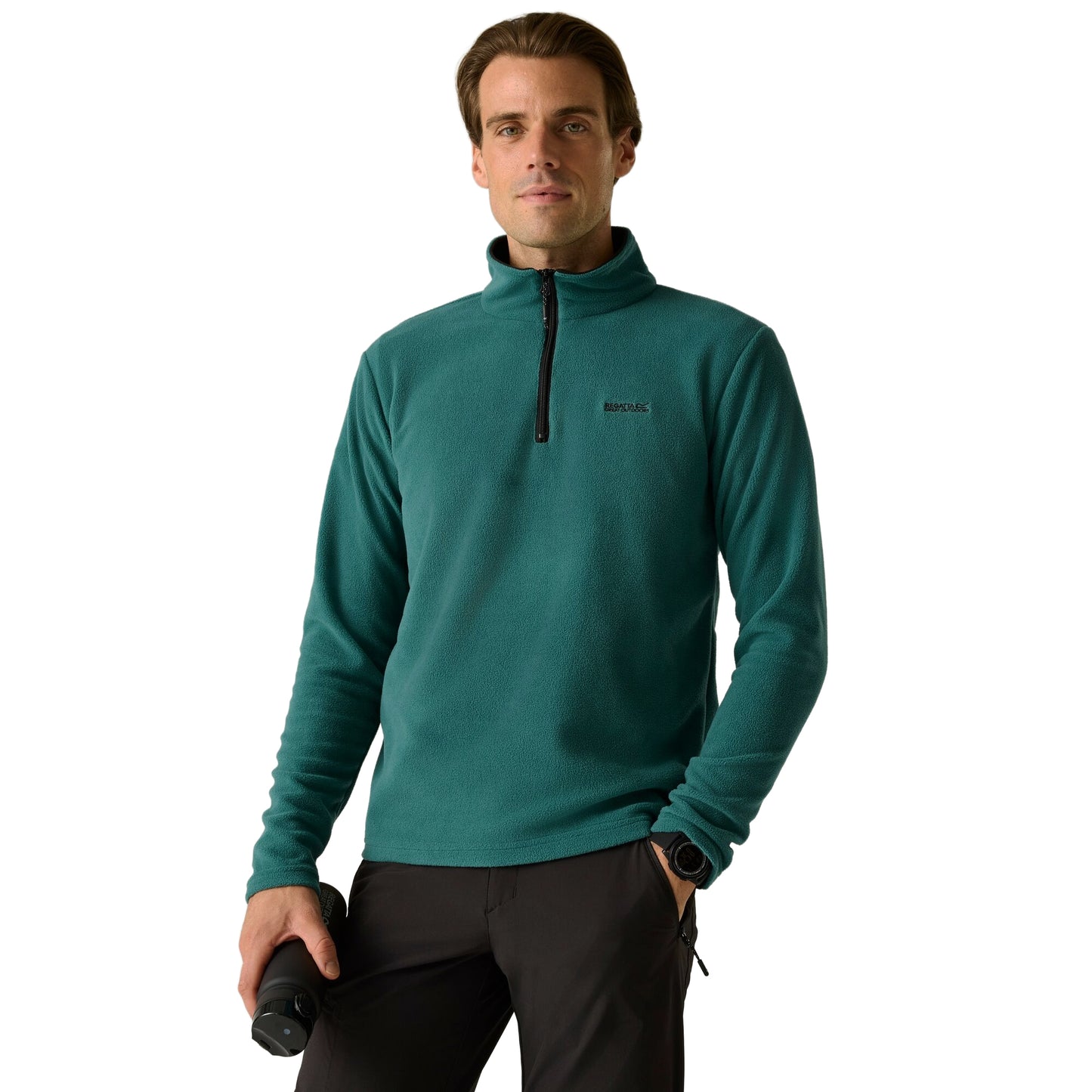 Mediterranea - Lifestyle - Regatta Great Outdoors Mens Thompson Half Zip Fleece Top