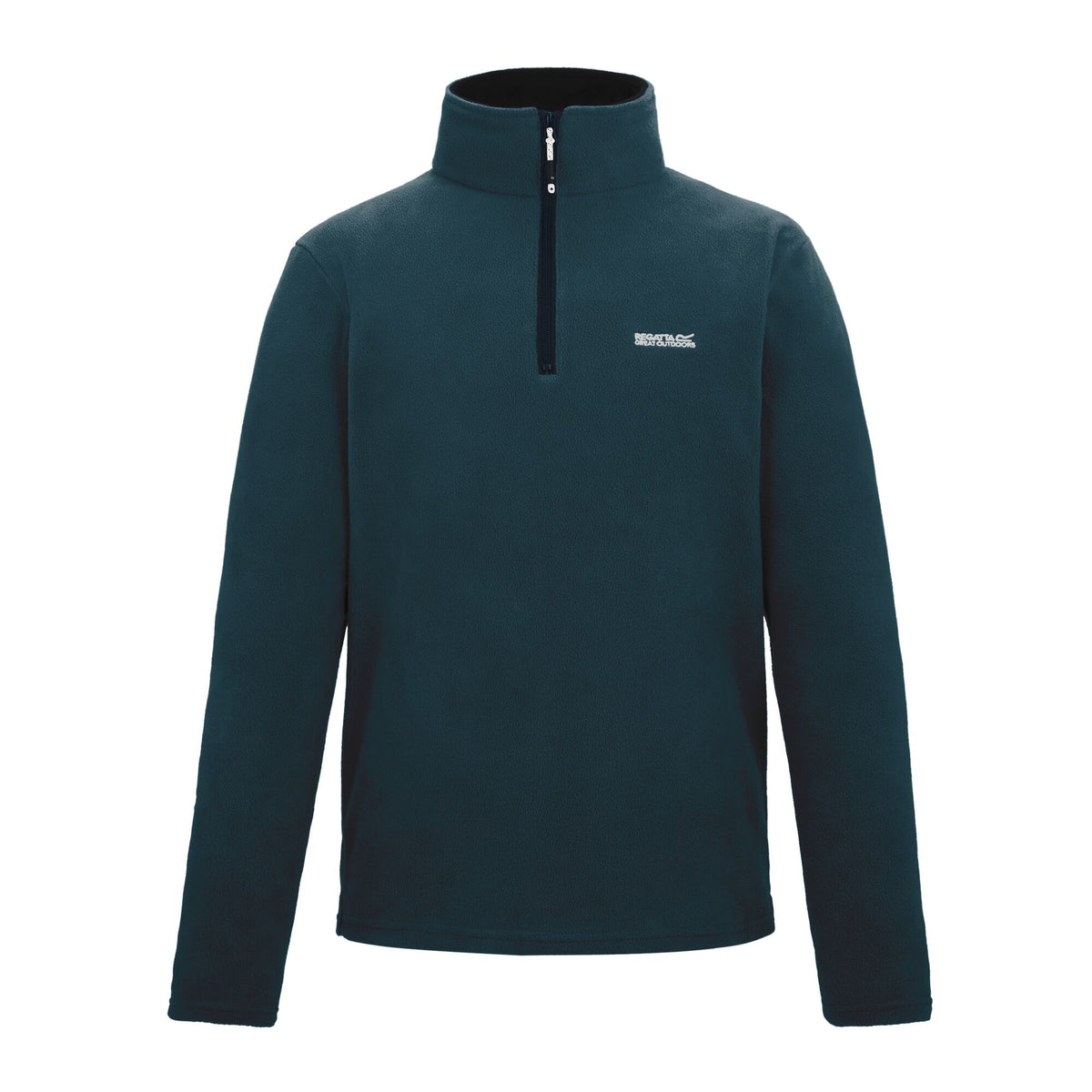 Night Sky - Front - Regatta Great Outdoors Mens Thompson Half Zip Fleece Top