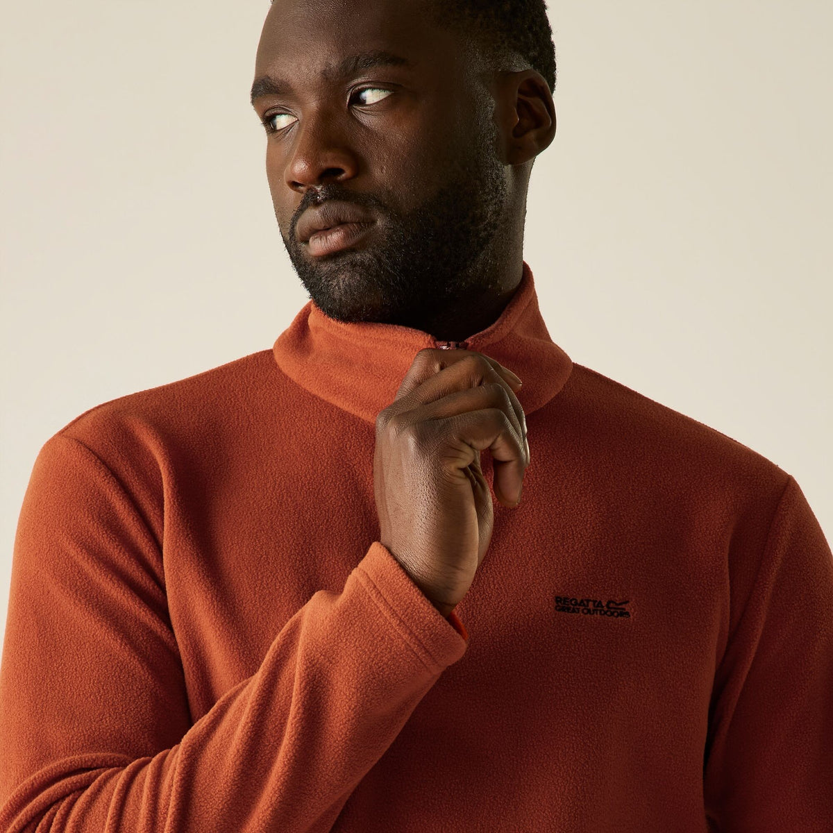 Rooibos Tea - Pack Shot - Regatta Great Outdoors Mens Thompson Half Zip Fleece Top