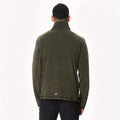 Dark Khaki - Side - Regatta Great Outdoors Mens Thompson Half Zip Fleece Top