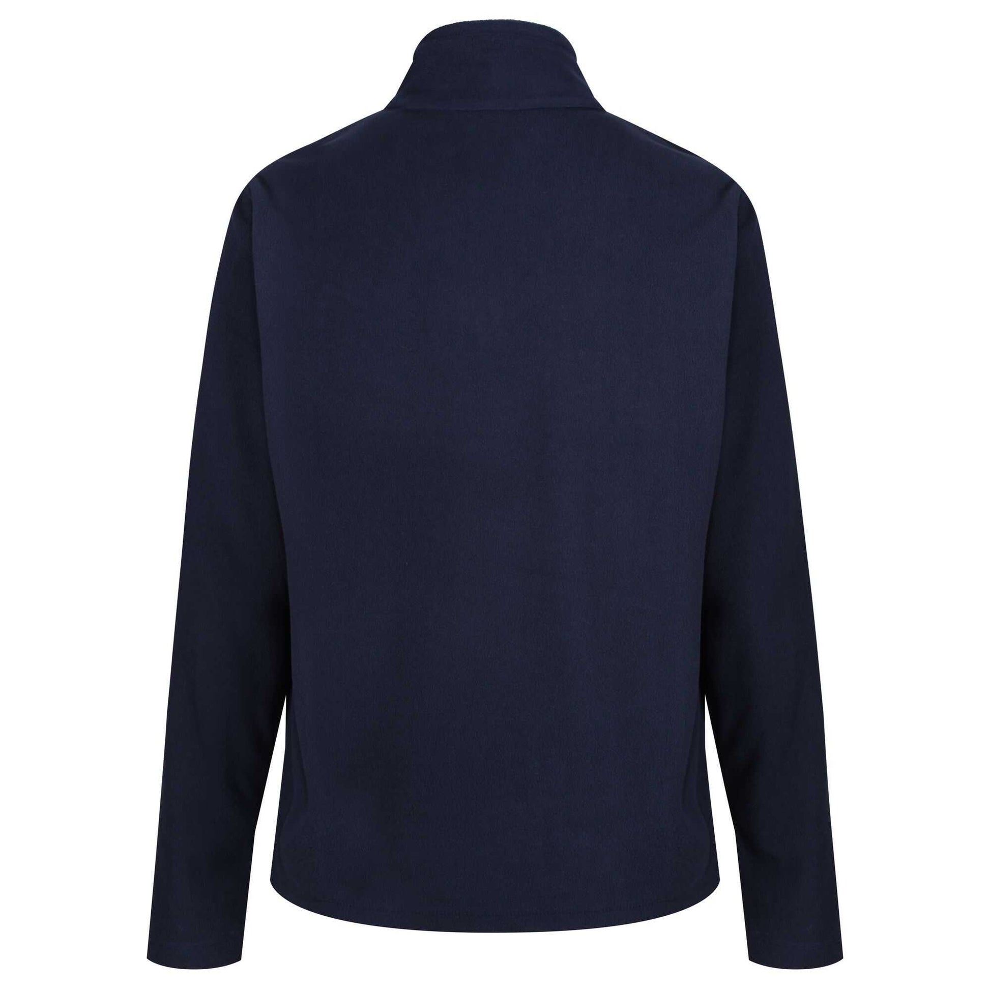 Navy - Back - Regatta Great Outdoors Mens Thompson Half Zip Fleece Top