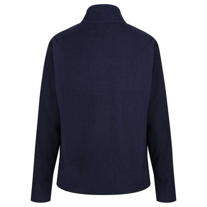 Navy - Back - Regatta Great Outdoors Mens Thompson Half Zip Fleece Top