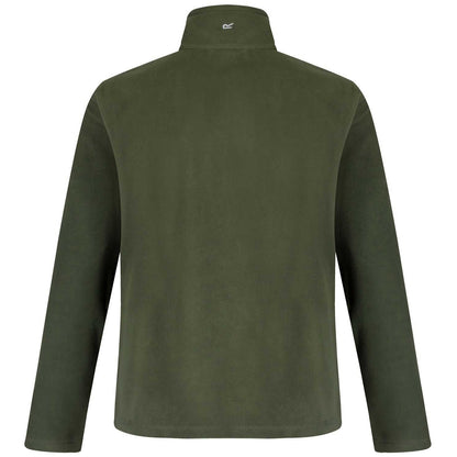Olive Night - Back - Regatta Great Outdoors Mens Thompson Half Zip Fleece Top