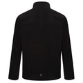 Black - Back - Regatta Great Outdoors Mens Thompson Half Zip Fleece Top