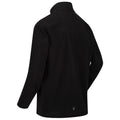 Black - Side - Regatta Great Outdoors Mens Thompson Half Zip Fleece Top