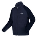 Navy-Navy - Side - Regatta Great Outdoors Mens Hedman II Two Tone Full Zip Fleece Jacket