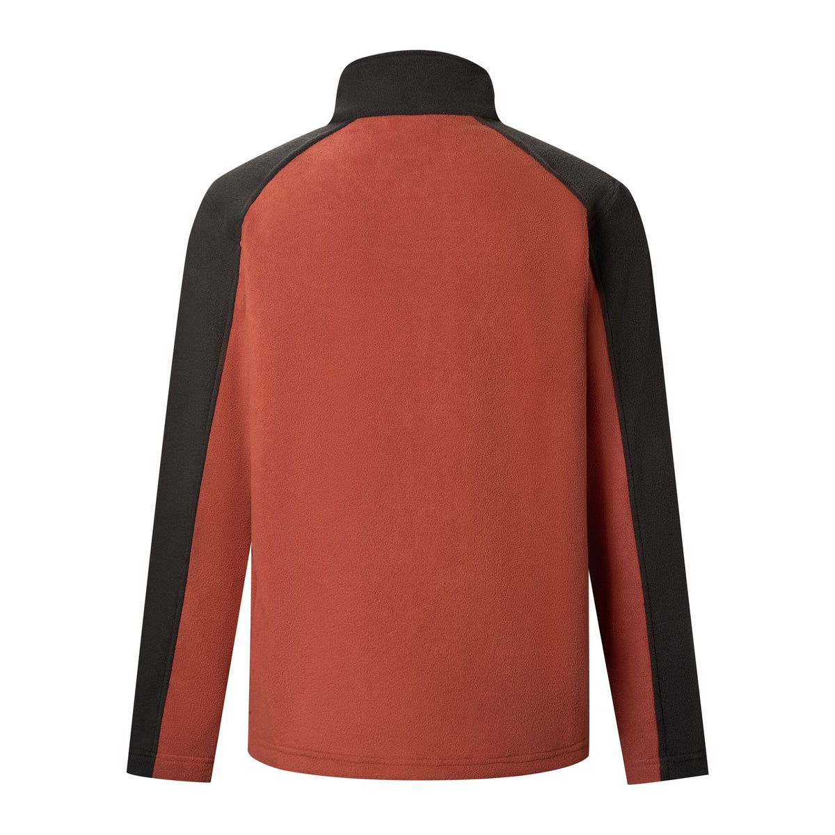 Burnt Henna-Black - Back - Regatta Great Outdoors Mens Hedman II Two Tone Full Zip Fleece Jacket