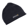 Black - Front - Regatta Great Outdoors Mens Kingsdale Thermal Fleece Beanie Hat