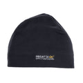 Black - Side - Regatta Great Outdoors Mens Kingsdale Thermal Fleece Beanie Hat